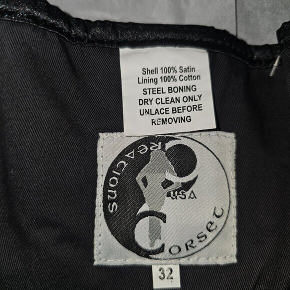 NWT 2X TIGHT LACING DAY OF DEAD SKULL CORSET - Picture 4 of 16